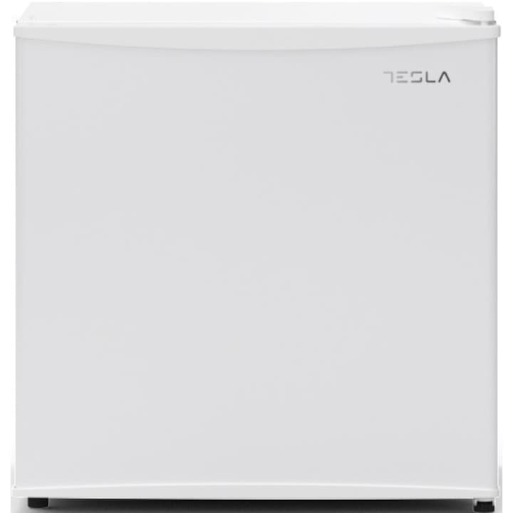 Мини хладилник Tesla RS0400ME, 43 л, Клас Е, Реверсивна врата, H 49.2 см, Бял