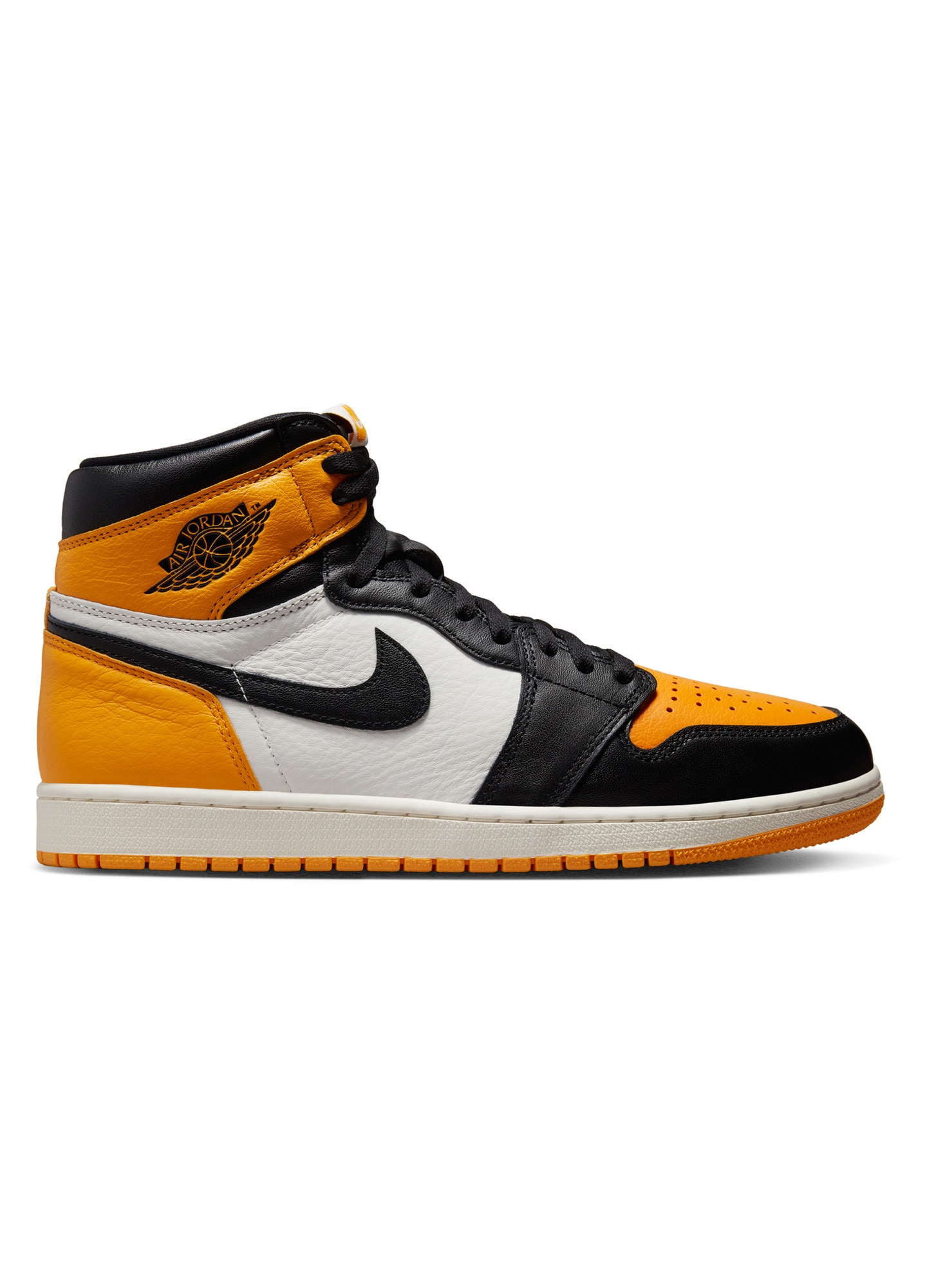 Pantofi sport, Nike, Air Jordan 1 Retro High OG Yellow Toe Taxi