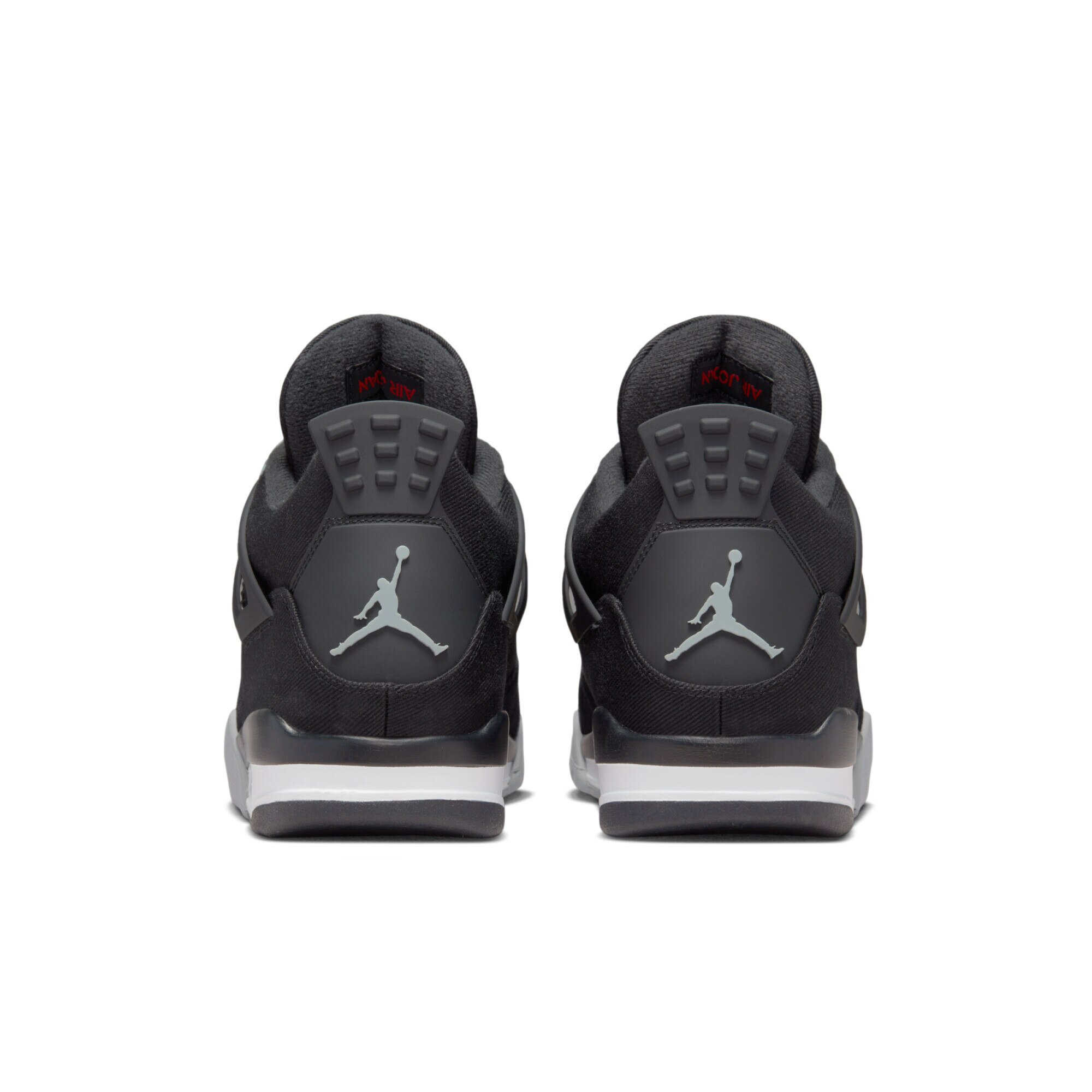 Pantofi sport, Nike, Air Jordan 4 Retro SE Black Canvas, Negru, 41