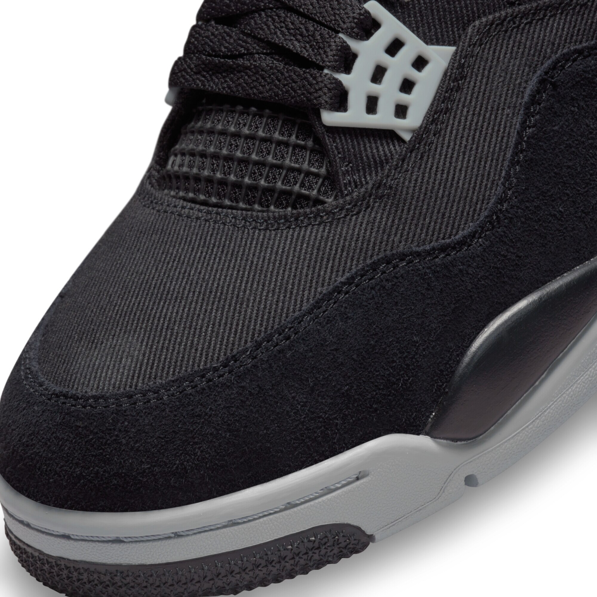 Pantofi sport, Nike, Air Jordan 4 Retro SE Black Canvas, Negru Pantofi sport, Nike, Air Jordan 4 Retro SE Black Canvas, Negru