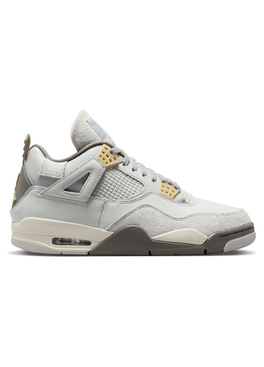 Pantofi sport, Nike, Air Jordan 4 Retro SE Craft Photon Dust, Gri, Gri