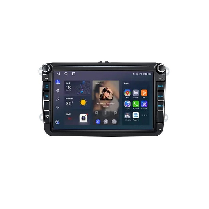 Мултимедия за VW Multivan T6 2015-2020 8 инча 4GB 64GB 8 ядра 4G охладител Охлаждане