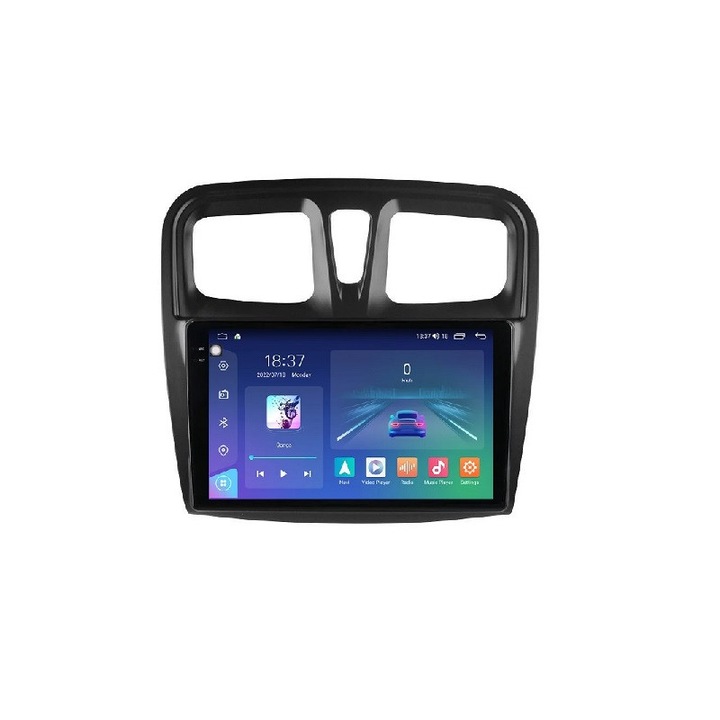 Navigatie Dacia Logan II 2012-2020 2K QLED 4GB 64GB 8 Core 4G