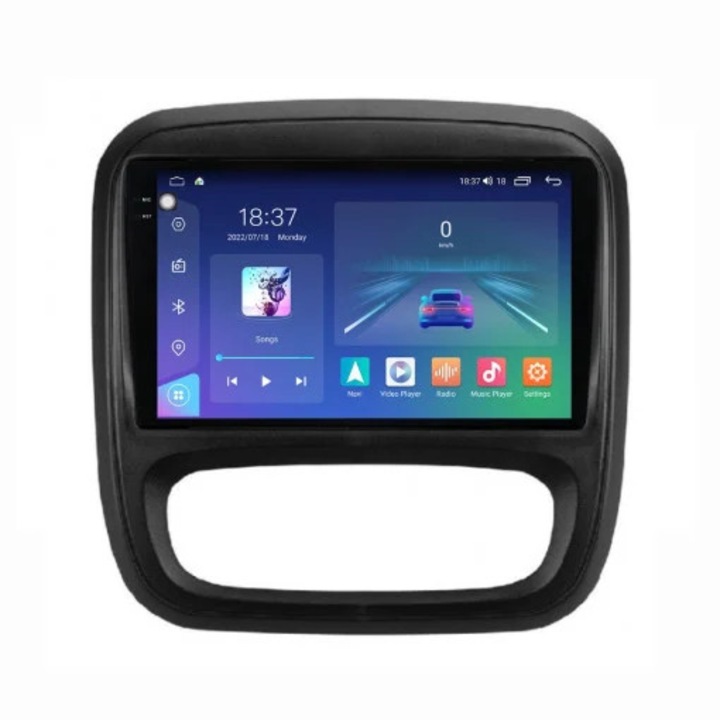 Мултимедия за Renault Trafic III 2014-2022 2K QLED 4GB 64GB 8 Core 4G