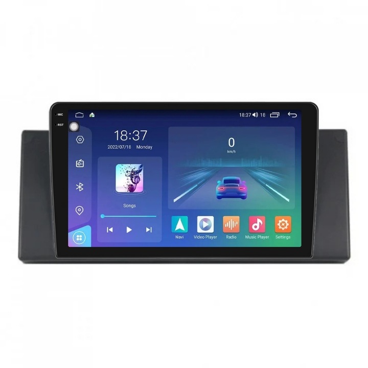 Navigatie BMW Seria 5 E39 1995-2003 2K QLED 8GB 256GB 8 Core 4G