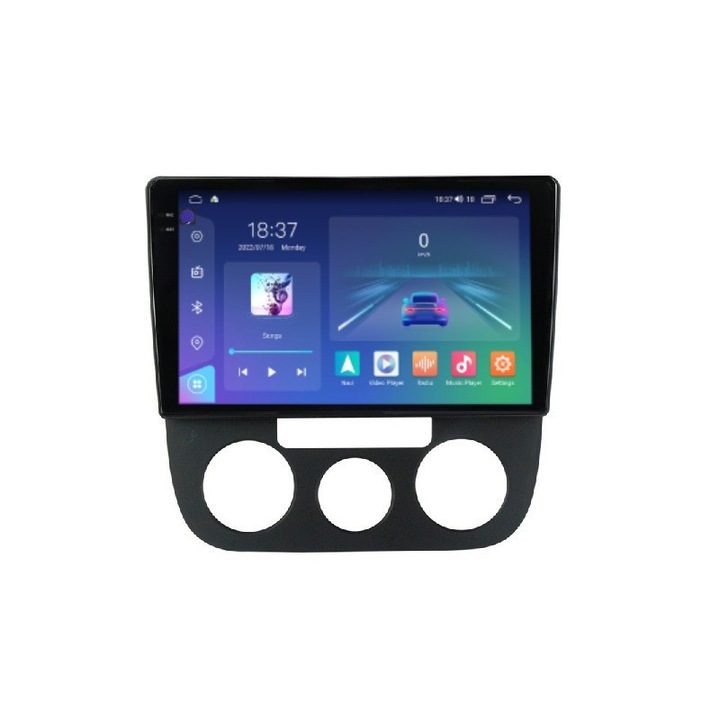 Navigatie VW Golf 5 2003-2010 2K QLED 4GB 64GB 8 Core 4G