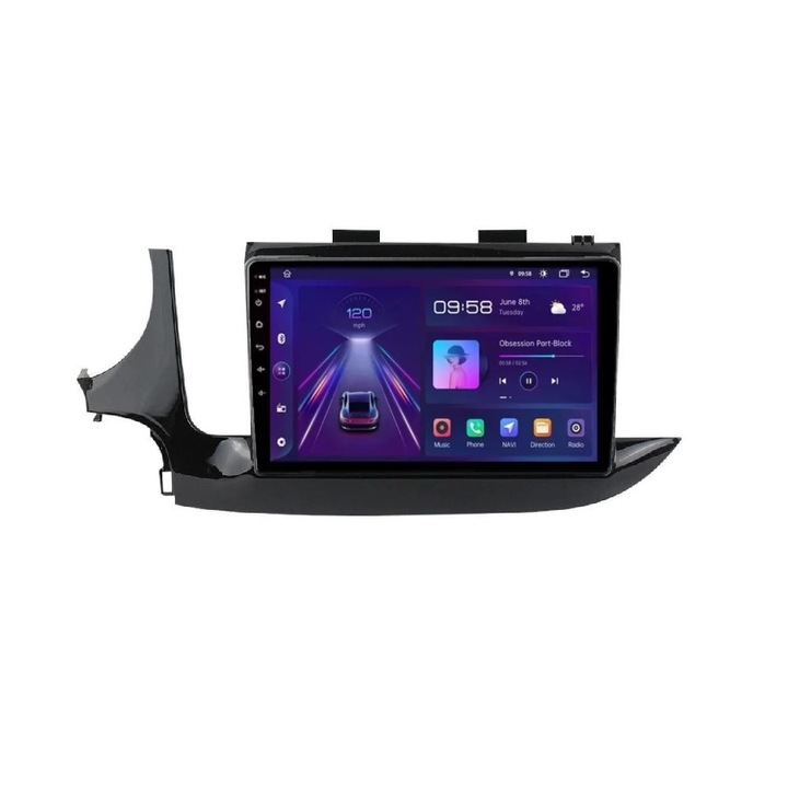 Navigatie Opel Mokka 2016-2020 9 inch 2GB 32GB 8 Core 4G