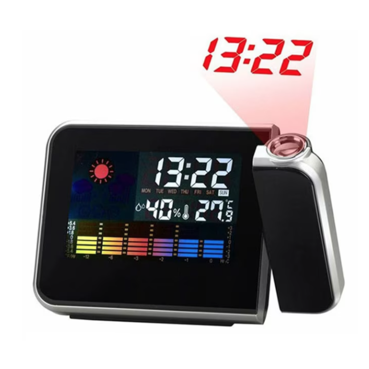Ceas cu calendar DS-8190 pro LCD, alarma si proiectie