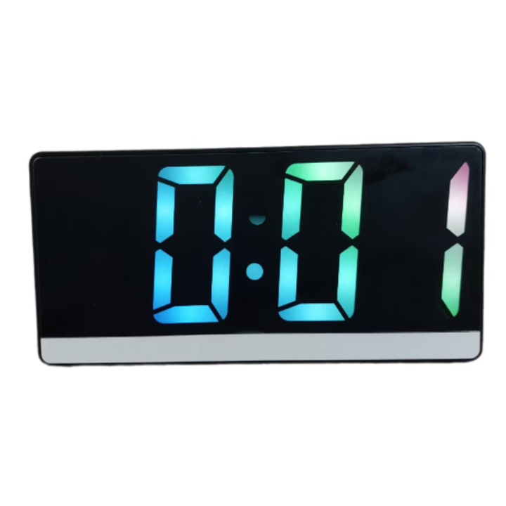 Интелигентен цифров настолен часовник, Малък с аларма, SR2205C