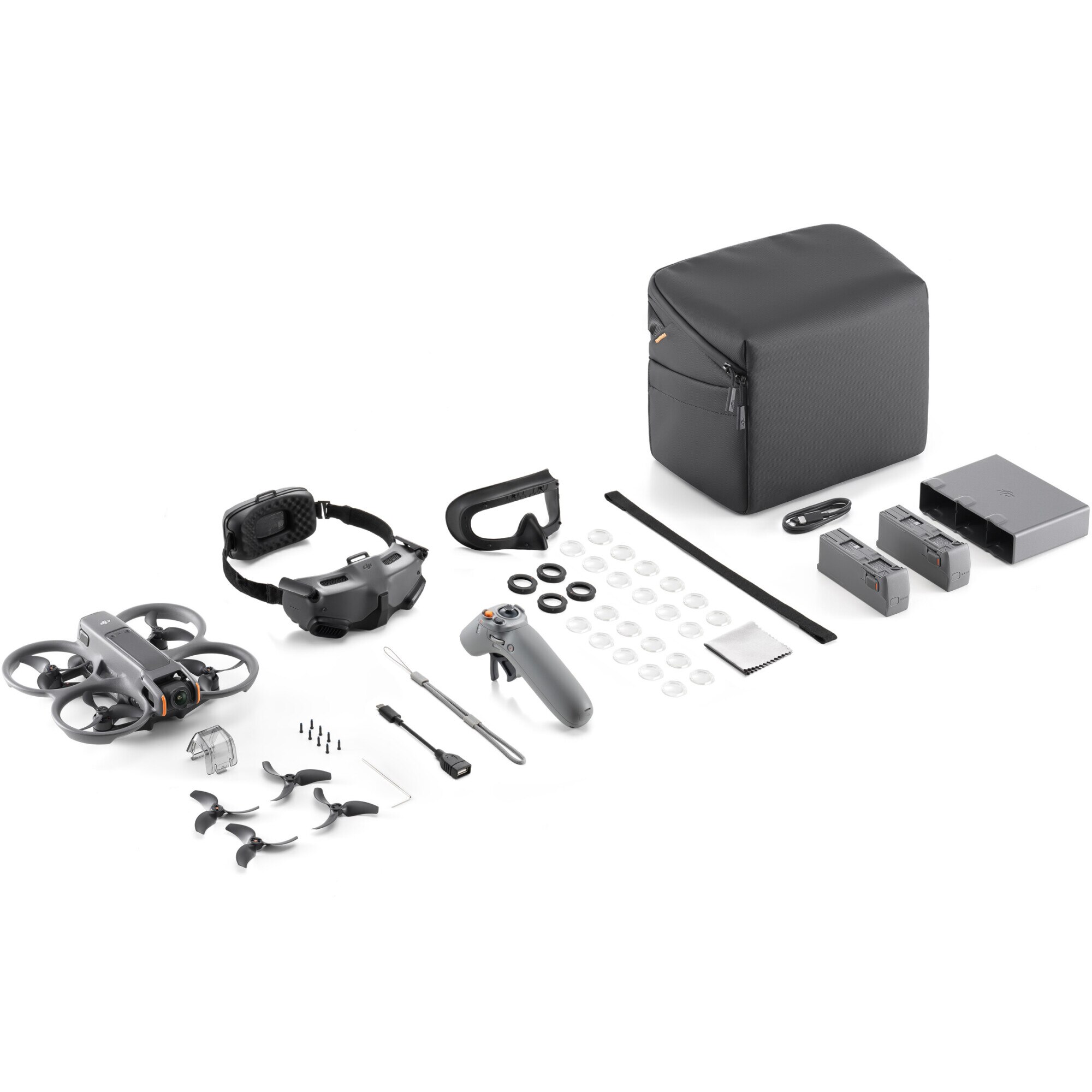 Kit DJI Avata 2 Explorer Combo, 4K/60 HDR - eMAG.ro