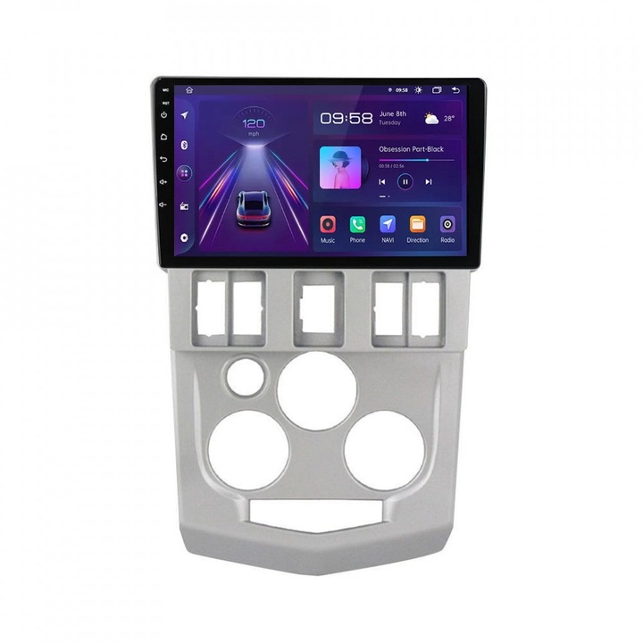 Navigatie Dacia Logan I 2004-2008 9 inch 6GB 128GB 8 Core 4G