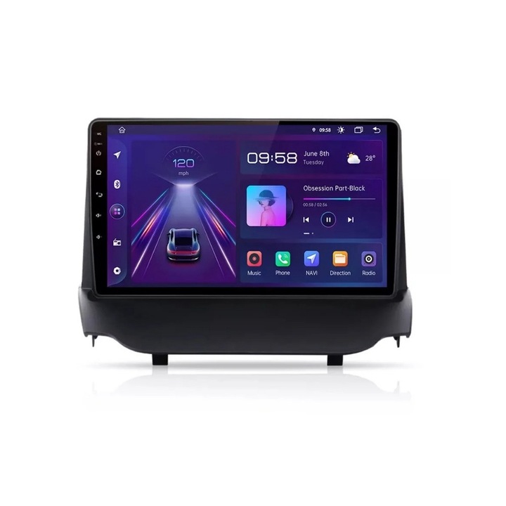 Navigatie Ford Fiesta VI 2009-2017 9 inch 2GB 64GB 4 Core