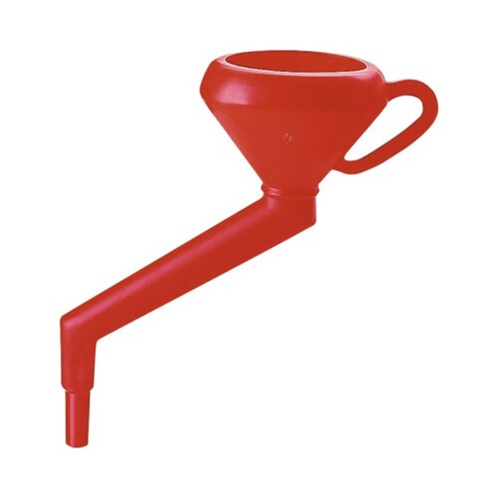 Palnie plastic cu cot Hünersdorff Ø175mm, cu sita fina inoxidabila, pentru combustibili