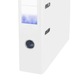 Biblioraft 75mm, Petite office, carton 1200gsm, coperta din PP, alb