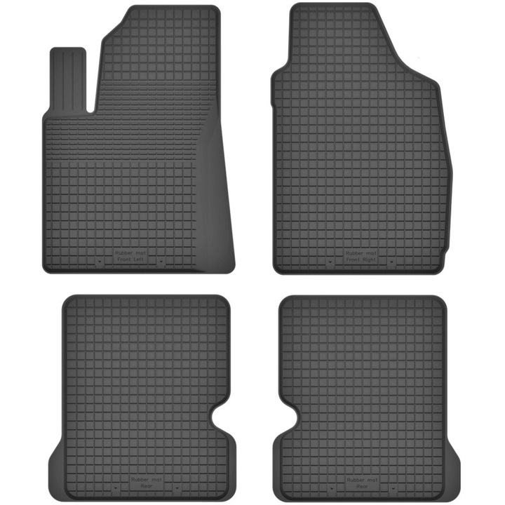 Gumi autószőnyeg készlet: Fiat Panda II (2002-2010) - ferdehátú