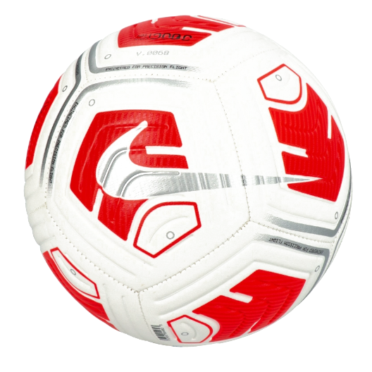 Minge fotbal Nike Strike team FA24, 290g, marime 5, alb/rosu crimson/argintiu