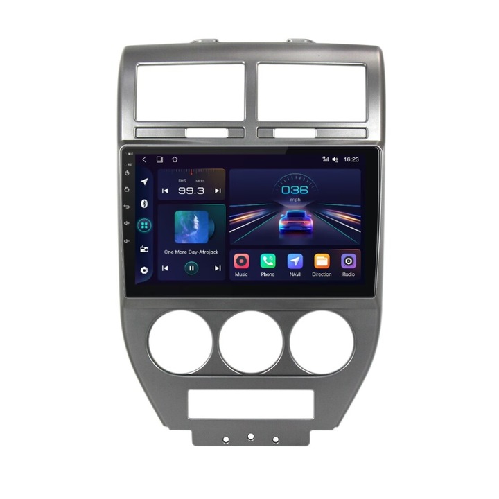 Navigatie Jeep Compass I 2006 - 2010 10 inch 4GB 64GB 8 Core 4G