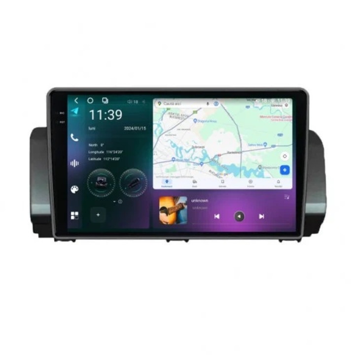 Navigatie Dacia Logan 2K QLED 12GB 256GB 8 Core 4G