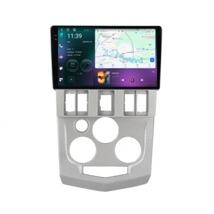 Navigatie Dacia Logan I 2004-2008 2K QLED 12GB 256GB 8 Core 4G