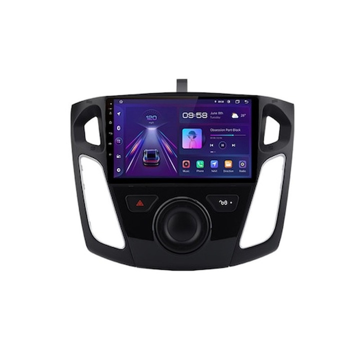 Navigációs rendszer Ford Focus III 2011-2019 9 hüvelykes 6 GB 128 GB 8 magos 4G