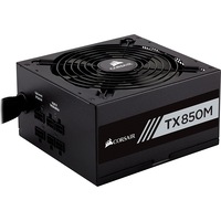 Sursa Semi-Modulara Corsair TX-M Series TX850M, 850W, 80 Plus Gold, Active PFC, ATX12V v2.4