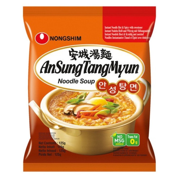 NongShim Supa Instant Ramen Ansung Tang Myun 125g