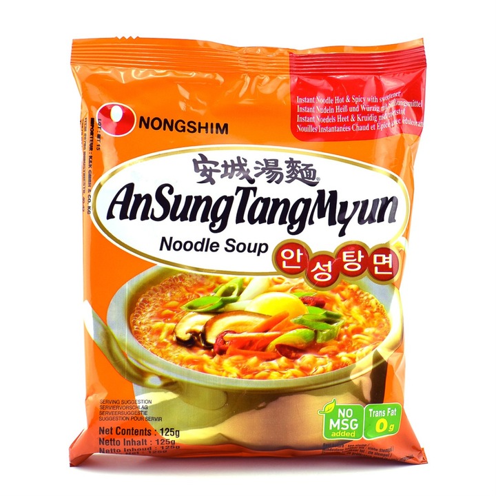 Supa instant AnSungTangMyun NS 125 g