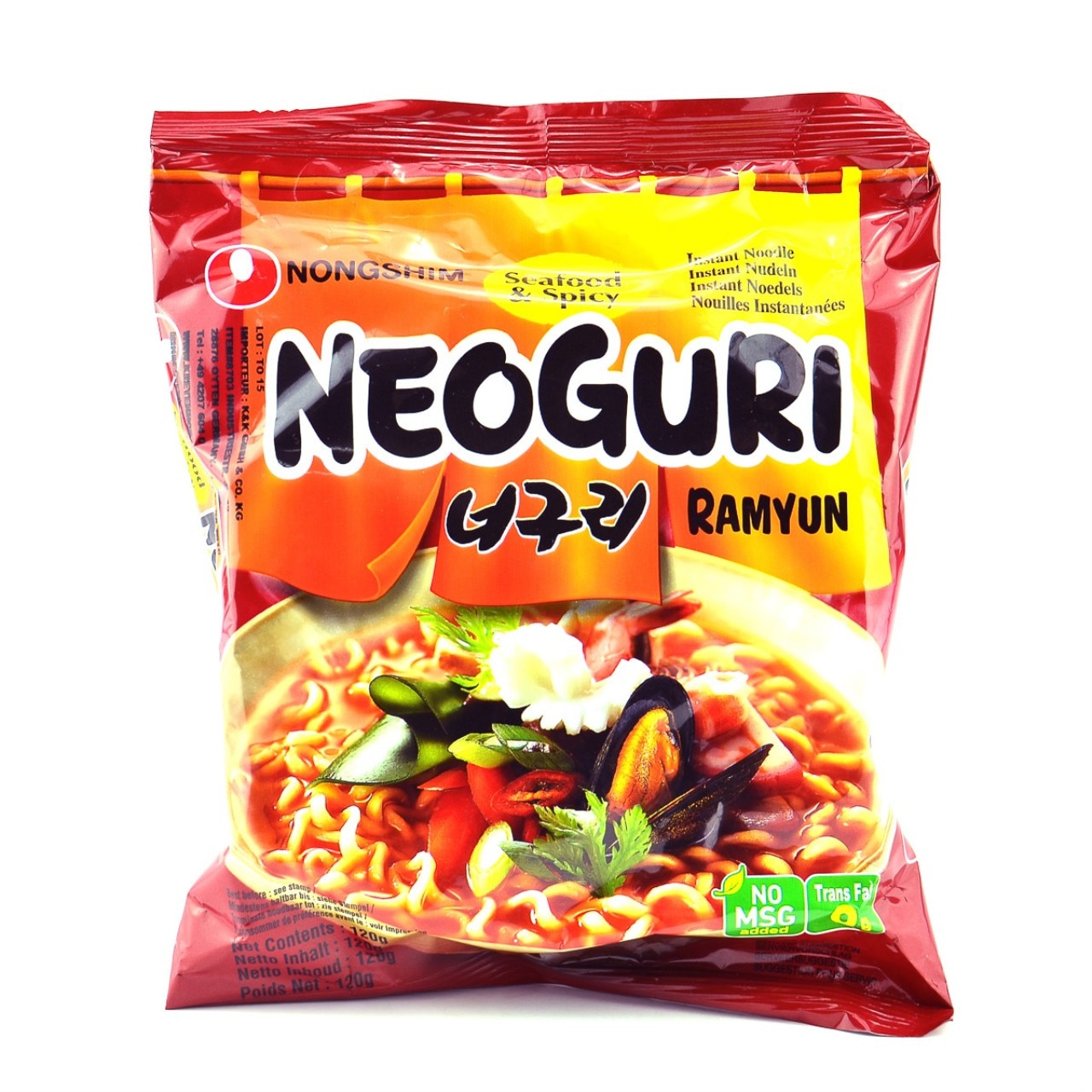 Supa instant Neoguri Hot NS 120g
