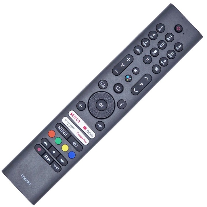 Дистанционно управление Vestel Telefunken Toshiba JVC Hitachi Finlux Horizon, RC45190, evoremote, черно