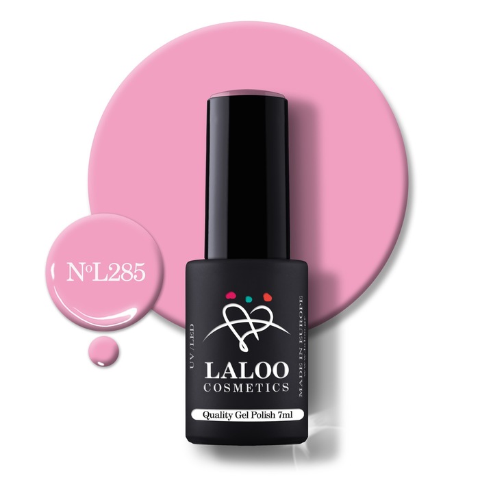 Oja semi-permanenta 285 Cool Pink Laloo 7ml