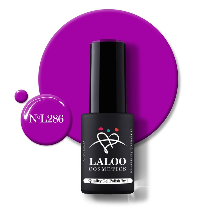 Oja semi-permanenta 286 Violet Laloo 7ml