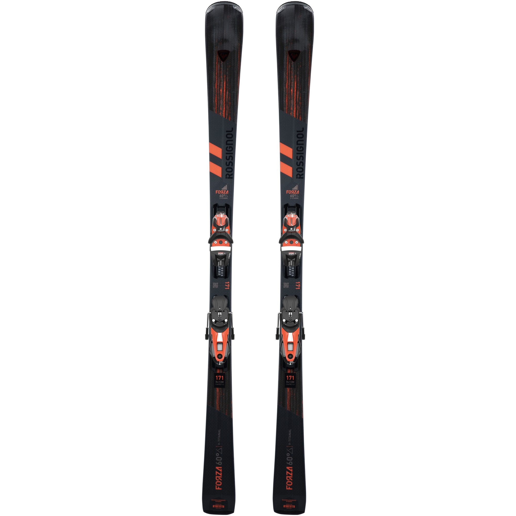 Schiuri+ legaturi Rossignol Leg Forza 60 V-Ti K Nx12, marime 164