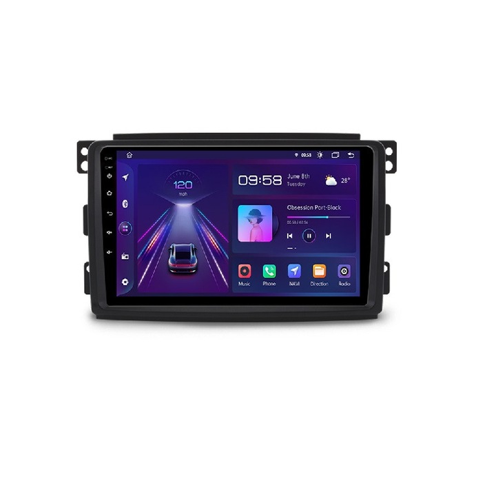 Мултимедия за Smart For Two For Four 9 инча 1GB 16GB 4 ядра