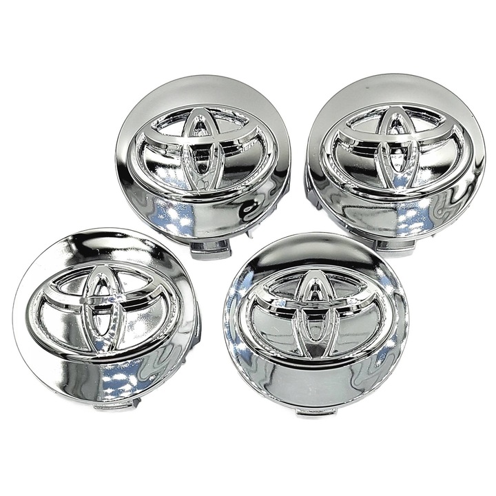 Set 4 capace centrale TOYOTA 62mm