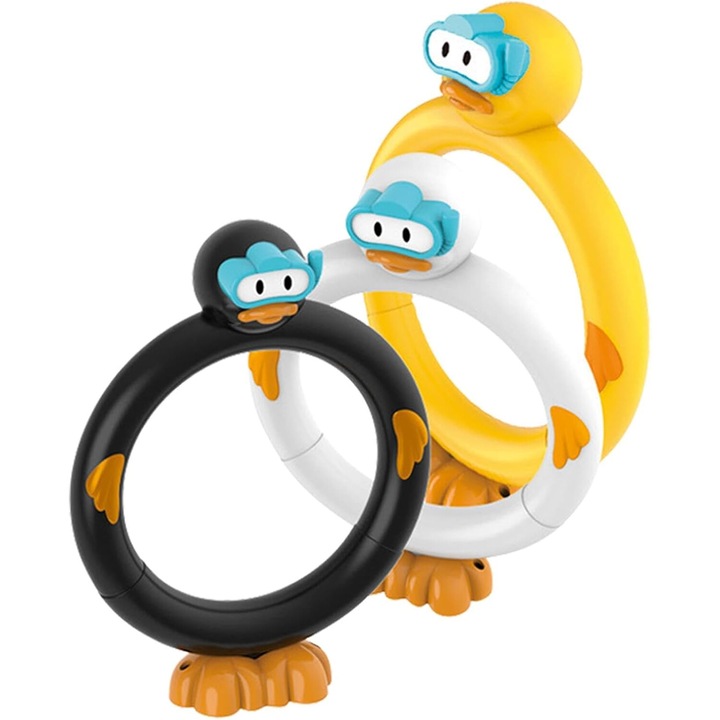 3 db-os fürdőjáték készlet, tarka, 12 cm átmérőjű