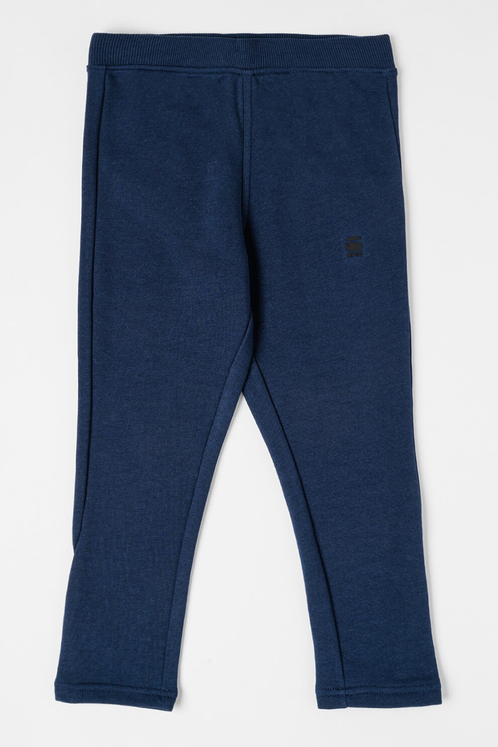 G-STAR, Pantaloni de trening cu croiala slim-fit, Albastru inchis, 140 CM