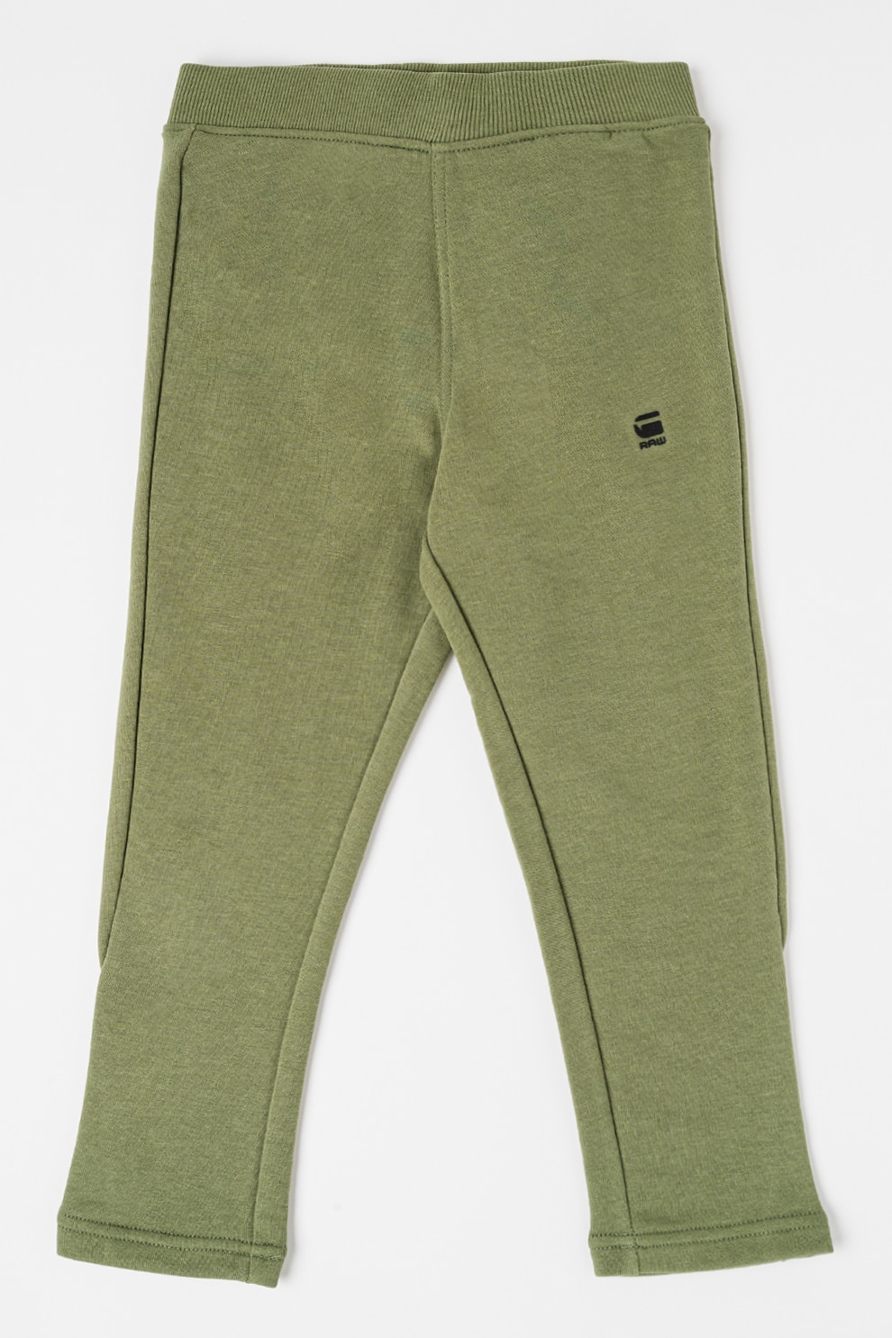 G-STAR, Pantaloni de trening cu croiala slim-fit, Verde feriga, 140 CM