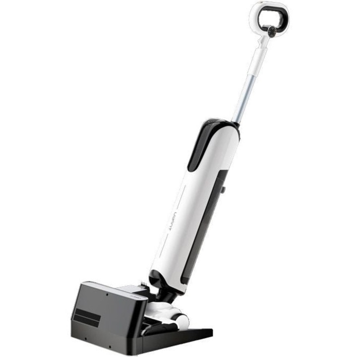 Вертикална прахосмукачка Uwant D100 Wet & Dry, 230W, всмукателна мощност 17Kpa, събирателен капацитет 0,7 л, резервоар за вода 0,65 л, сушене с горещ въздух, 35 мин. автономност, Бял