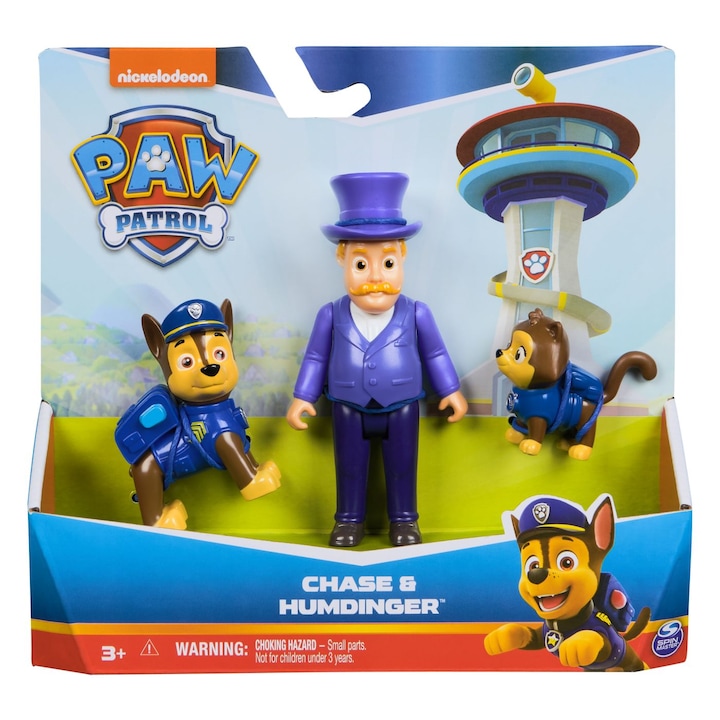 Set figurine Paw Patrol - Chase & Humdinger