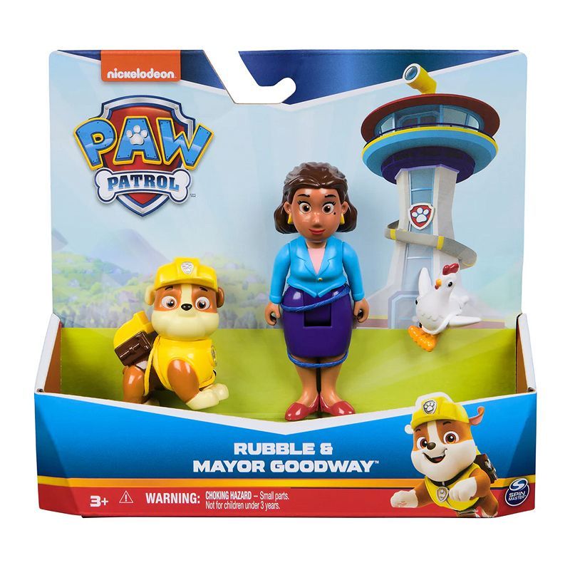 Paw Patrol Set Regalo 8 Personaggi - Kitty Catastrophe Crew Con Chase, Marshall, Skye E I Gattini