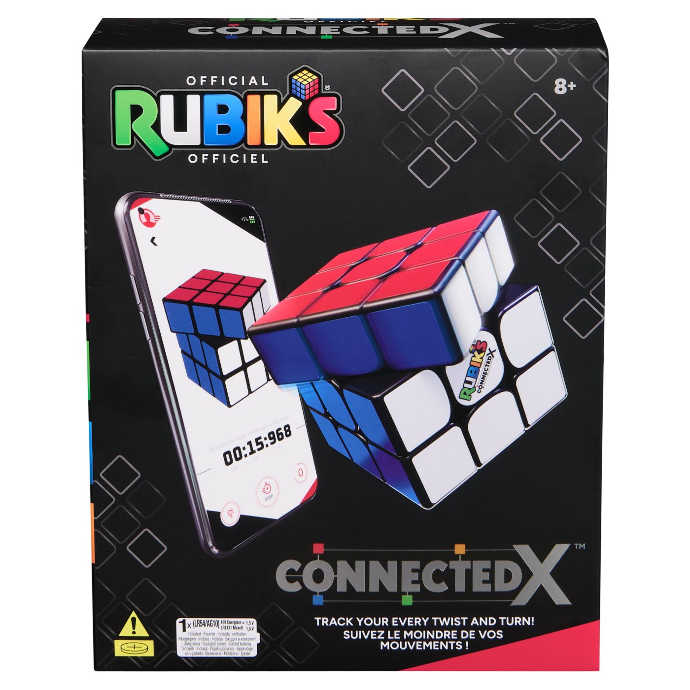 パーツ cubecubic2020 Cub Rubik, Connected X, 3x3, cu aplicatie - eMAG.ro