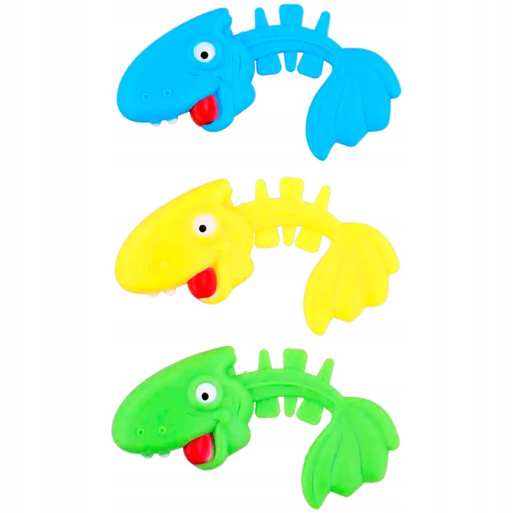 Fürdőjáték készlet, 3 db, Többszínű, 6+, Különféle súlyok