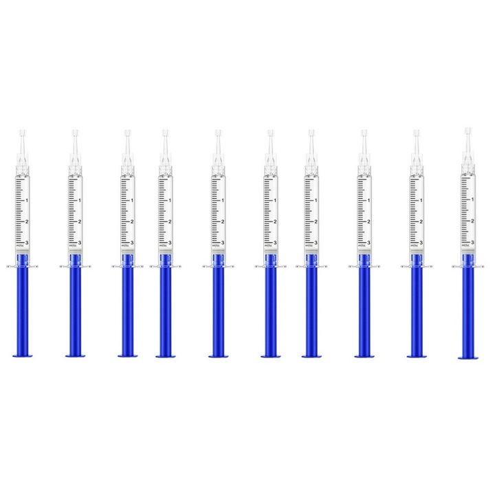 Menta ízű fogfehérítő gél szett, 10 db, 3 ml