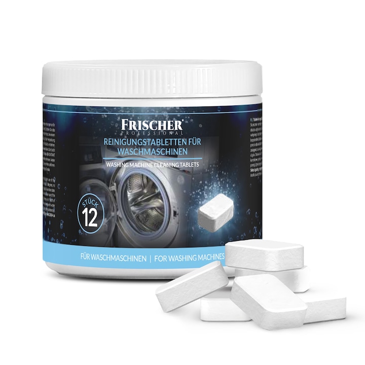 Detergent tablete pentru masina de spalat vase, Frischer Professional, 12 bucati