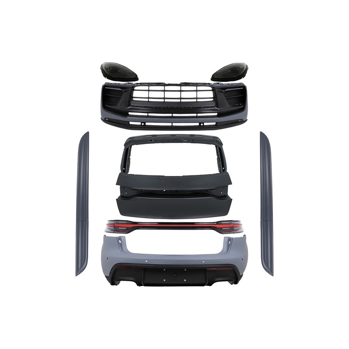 Външен пакет, съвместим с Porsche Macan 95B 2014-2023 Преобразуване в GTS Design