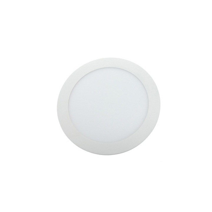 Спот LED за вграждане Ultra Bright UB60247, 6W, 540 lm, Неутрална светлина (4200K), Кръгъл, 120 мм, Бял, Енергиен клас G