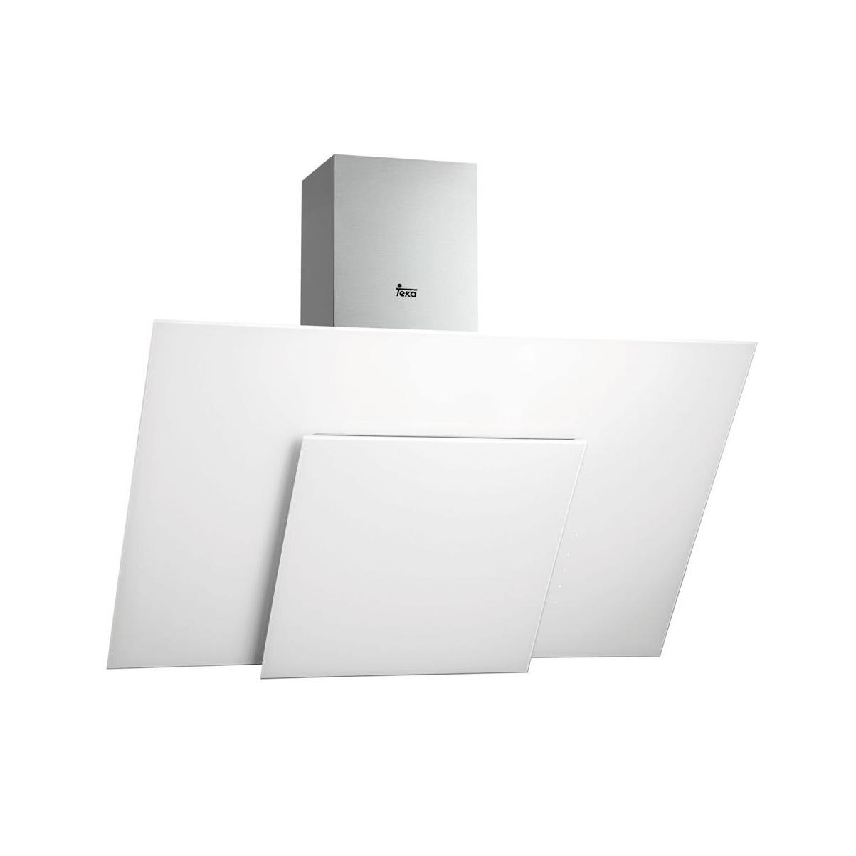 Hota verticala TEKA DVS 983, putere absorbtie 800 mc/h, 90 cm, 5 viteze, Alb