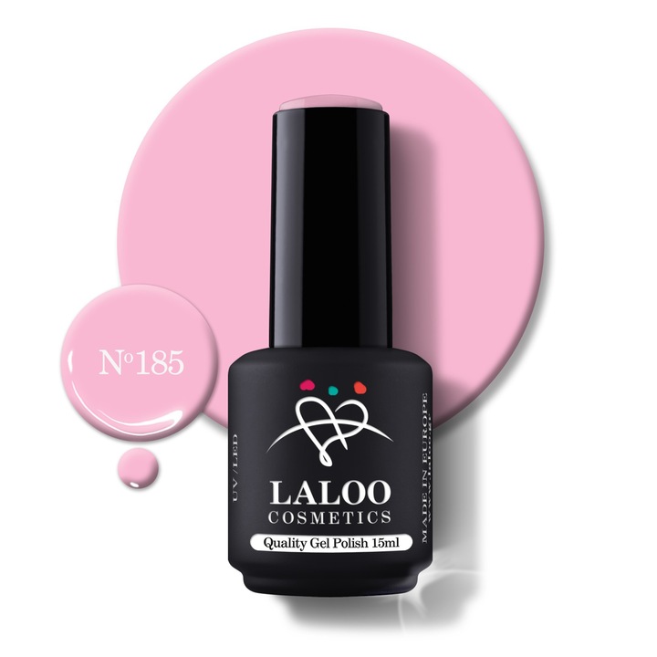 Oja semi-permanenta 185 Baby Pink Laloo 15ml