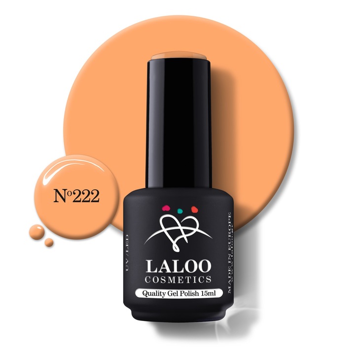 Oja semi-permanenta 222 Baby Melon Laloo 15ml