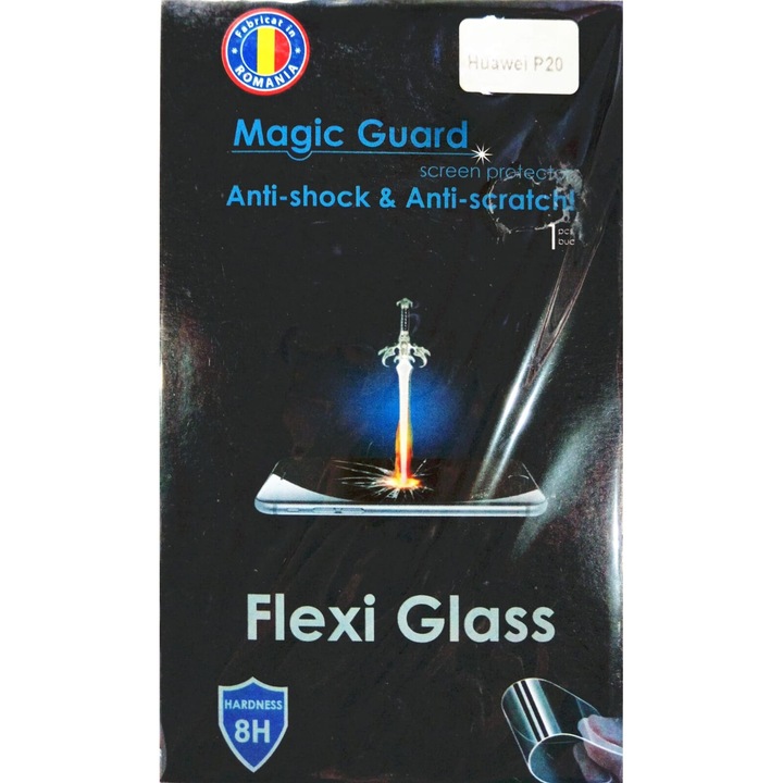 Folie protectie telefon, flexi glass, Magic Guard, full screen pentru Huawei P20